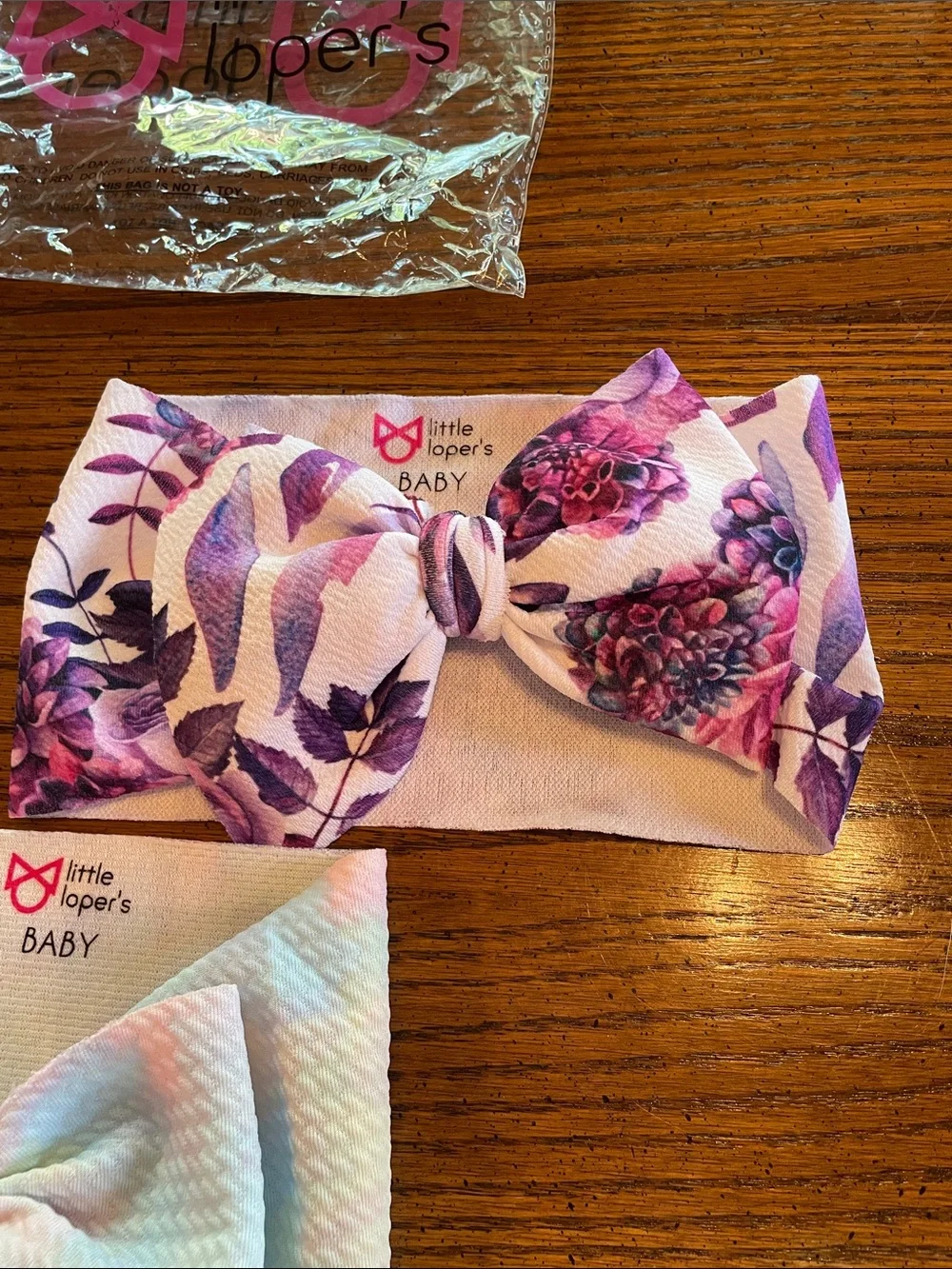 Little Loper’s Baby Floral & Pastel Bow Headband Set for Kids